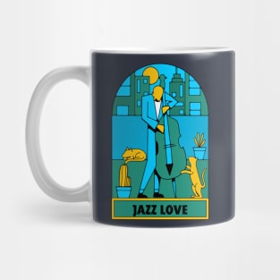 Jazz is my religion. Music is the only thing that has never failed me. People let you down, music won't. Mug